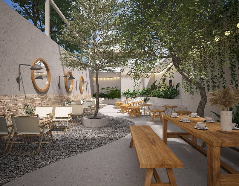 Thiết kế quán cà phê Phúc Minh Phát