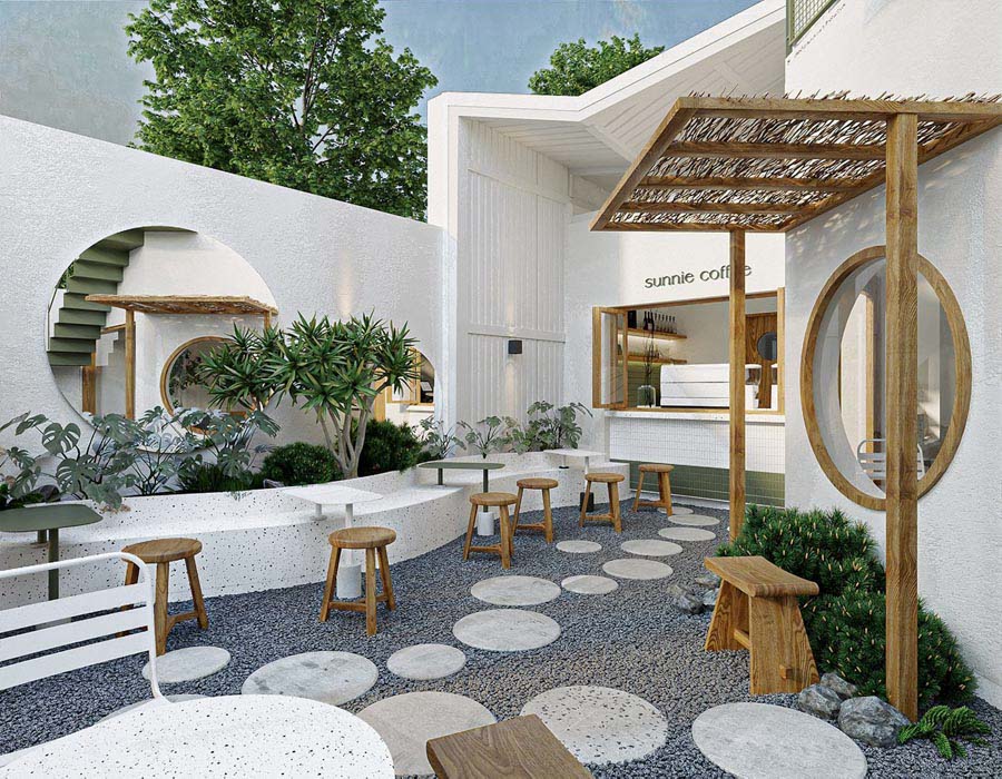 Thiết kế quán cà phê Phúc Minh Phát